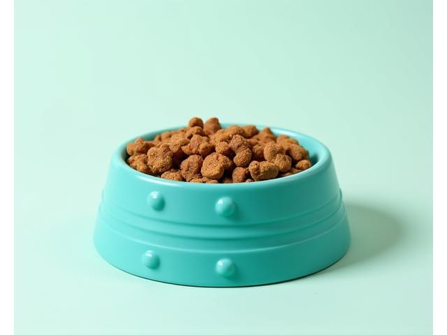 Innovative slow feeder dog bowl designed to prolong mealtime.